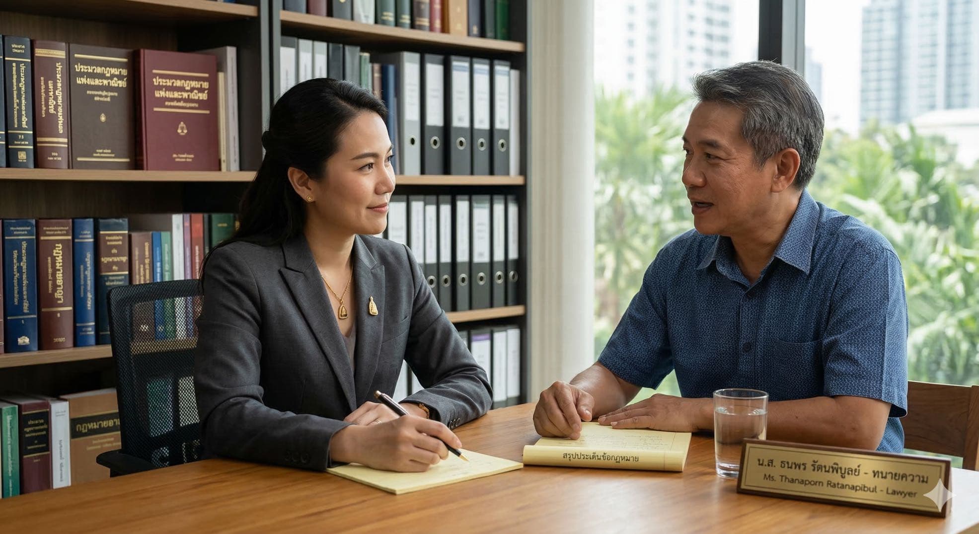 C.P. LAW & BIZ legal office background